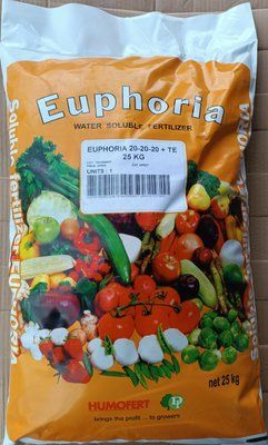 Ейфорія 20-20-20 - збалансоване добриво з фульвокислотами. 25 кг Ейф20 фото